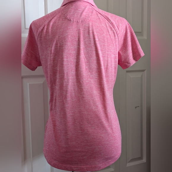 Greg Norman Women's Pink Polo Shirt - Size Med - Picture 2 of 7